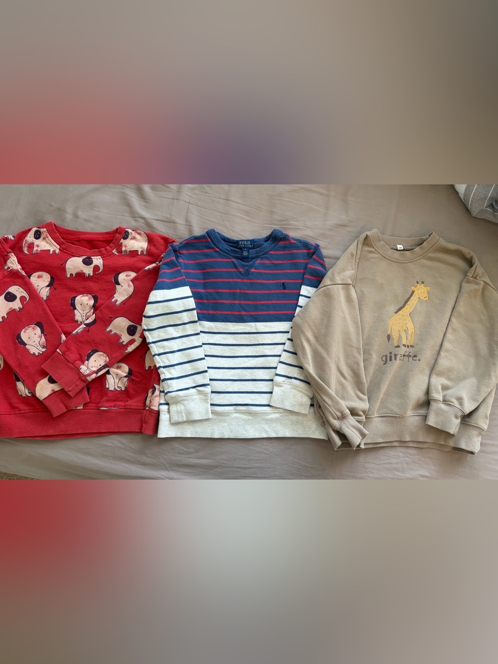 Kids Crewneck sweatshirts bundle Size 5-6 Polo by Ralph Lauren